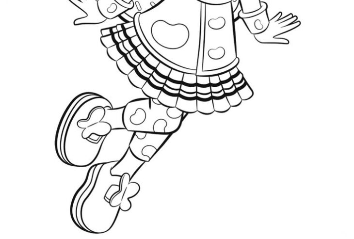 Butterbean Coloring Pages Butterbean's Cafe Coloring Book