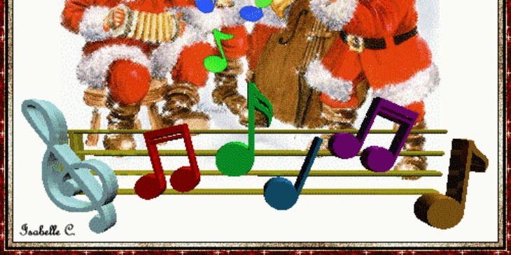 Instrument De Musique Du Pere Noel Musique De Noel Instrument