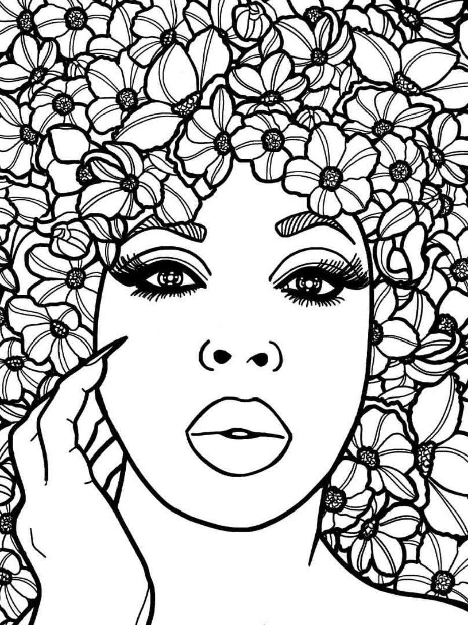 african american coloring pages for adults