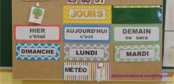 Affichage Classe Rituel Anglais Ecole Primaire Publique D Arreux-houldizy Houldizy