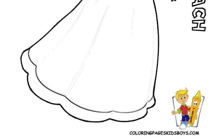 Peach Mario Coloring Pages Mario And Princess Peach Coloring Page Trend 150210 Princess