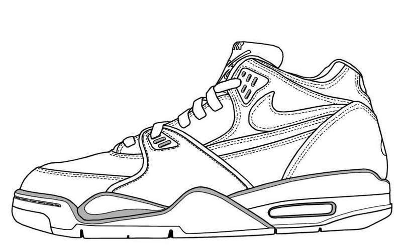 air max coloring pages