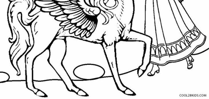 Pegasus Coloring Pages Printable Pegasus Coloring Pages For Kids