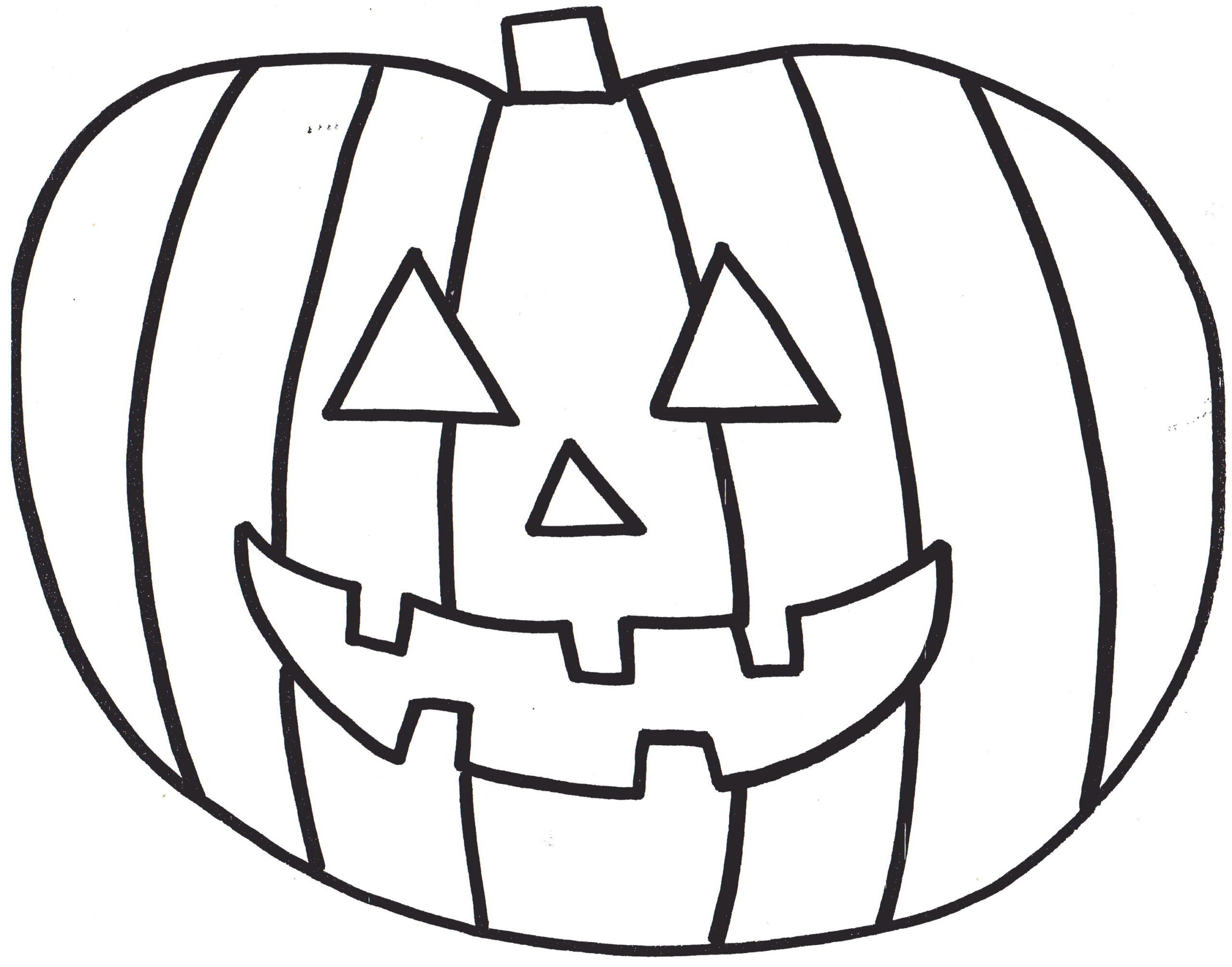 pumpkin man coloring page