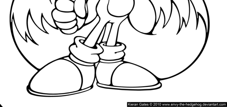 Movie Tails Coloring Pages Tails Coloring Pages