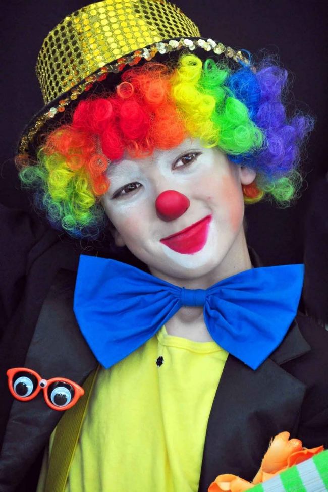 karneval schminken clown