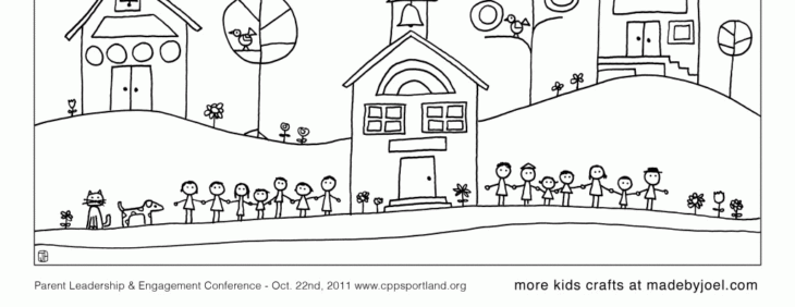 Neighborhood Coloring Pages Coloring Map Neighborhood Pages Road Template Library Clipart Popular