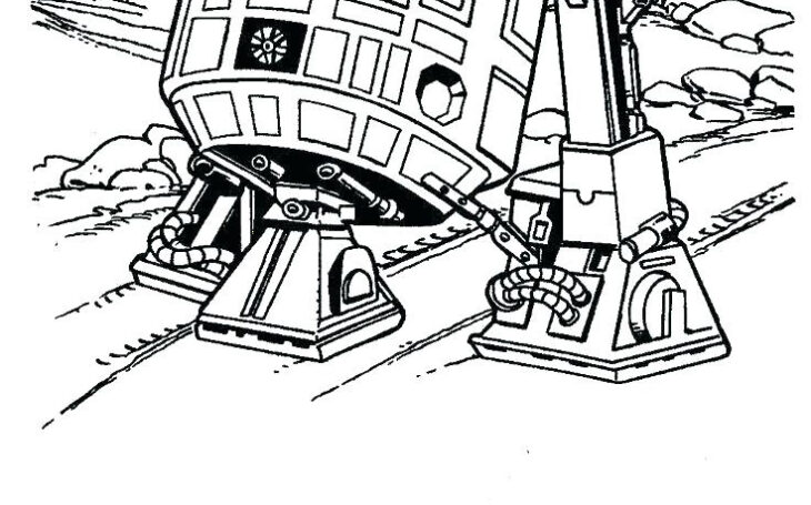 R2 D2 Coloring Page Wars Star Drawing Coloring Pages R2 Characters D2 Draw Drawings Kids Printable Robot Learn Easy Series Special Factory Time Board