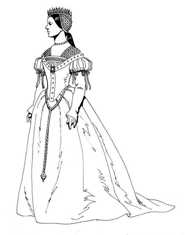 renaissance coloring pages