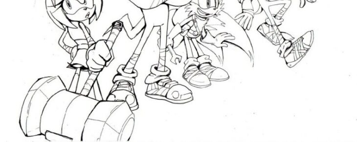 Sonic Boom Sonic Coloring Pages Free Printable Sonic Boom Coloring Pages For Kids