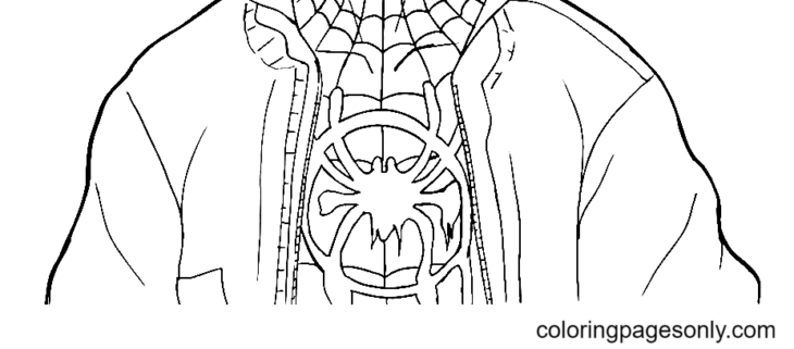 Spiderman Coloring Pages Miles Morales Cute Miles Morales Spiderman Coloring Pages