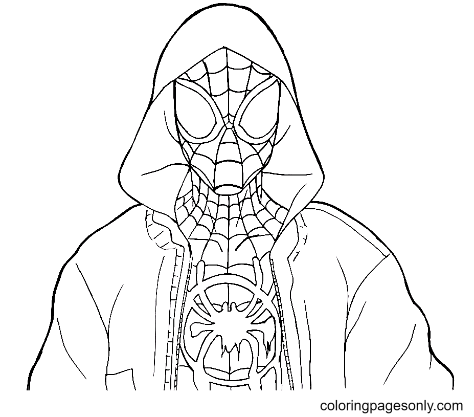 77 Free Coloring Pages Spider Man Miles Best - Coloring Pages Printable