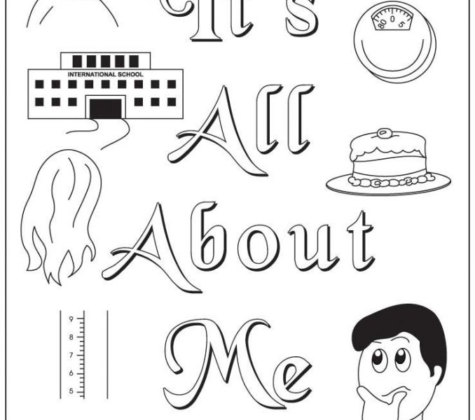 printable all about me coloring pages