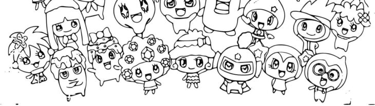 Tamagotchi Coloring Pages Tamagotchi Movie Sketch Deviantart