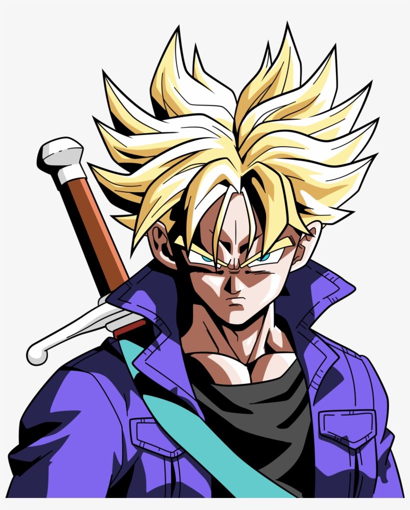 dessin de trunks du futur