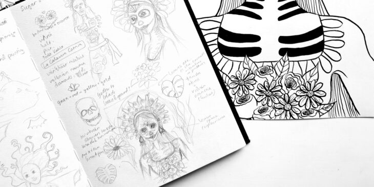 Catrina Coloring Pages Catrina Sugar