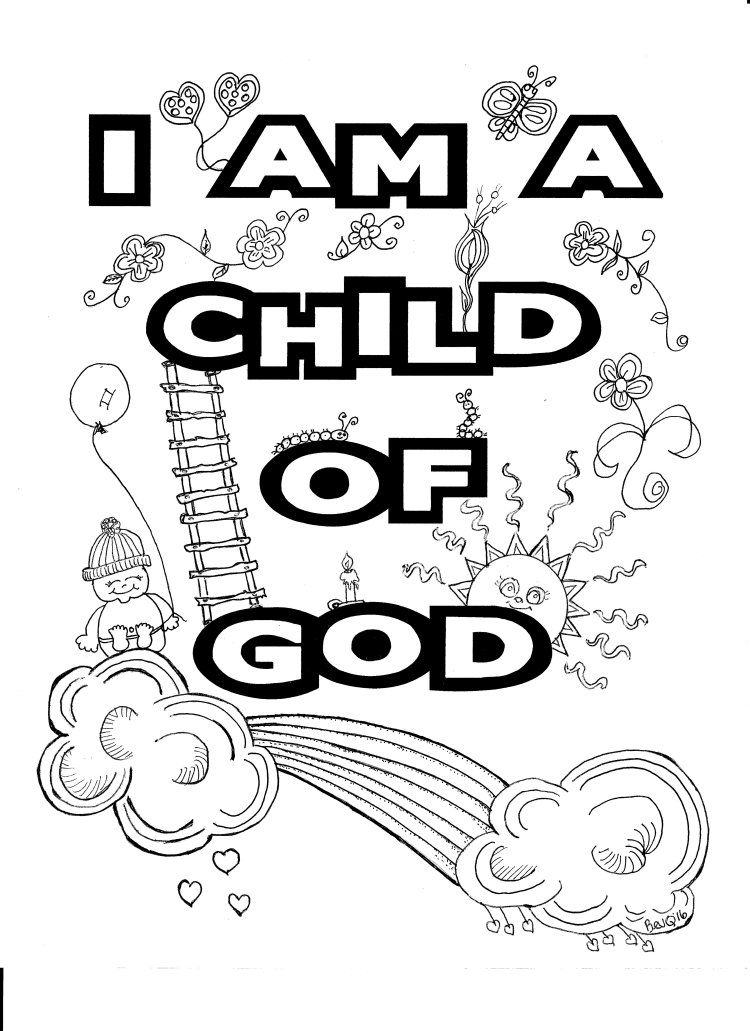 i am coloring pages