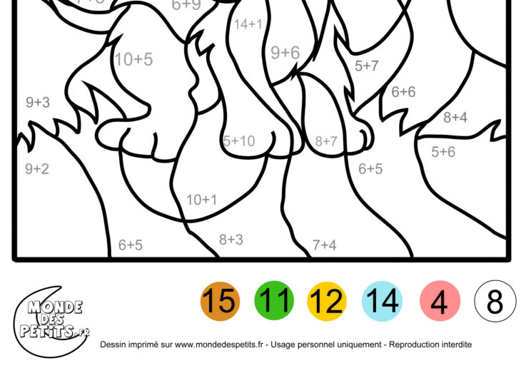 Coloriages Magiques Maternelle Coloriage Magique Divers