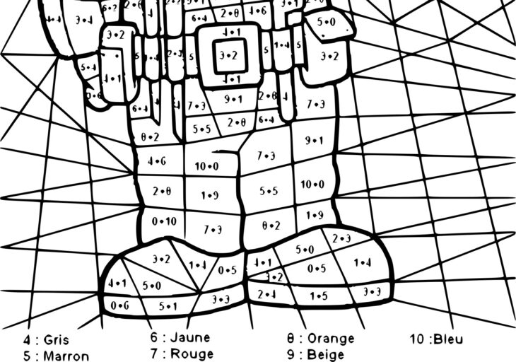 Coloriage Magique 6 7 Ans Coloriage204: Coloriage Magique Pour Maternelle