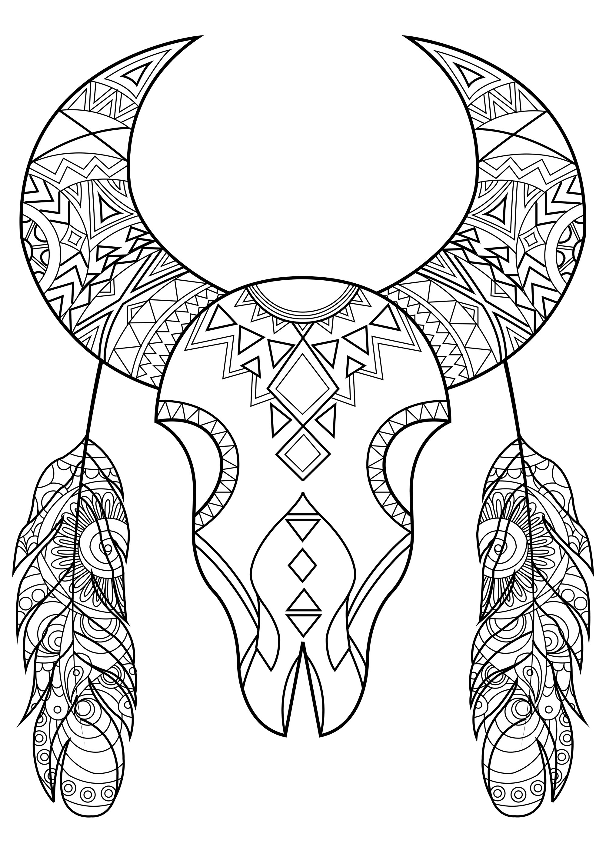 Native American Printable Coloring Pages - Printable Templates