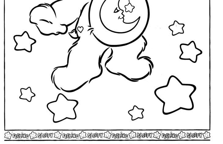 Care Bears Printable Coloring Pages Care Bears Coloring Page