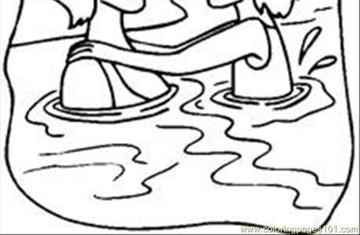 Swim Coloring Pages Swimming Pictures To Colour