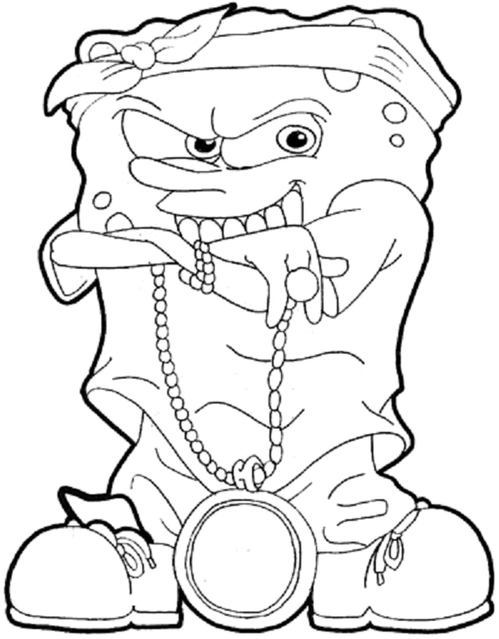 cool gangster coloring pages