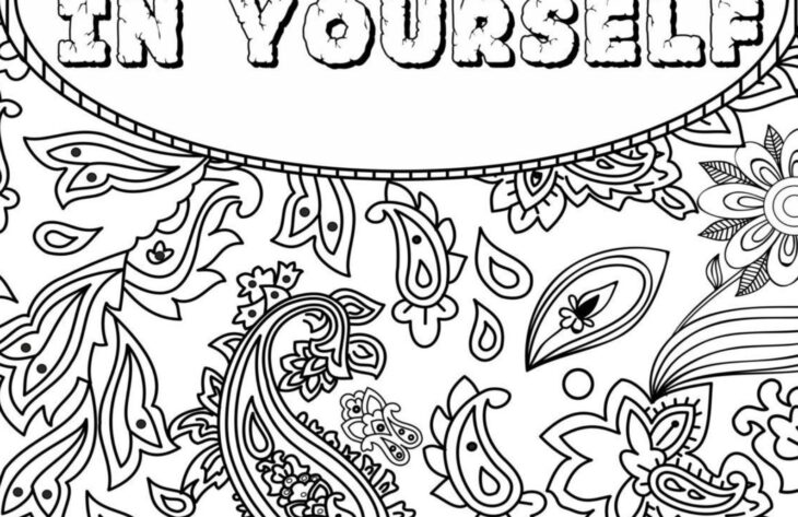 I Am Enough Coloring Pages You Are Enough Coloring Page