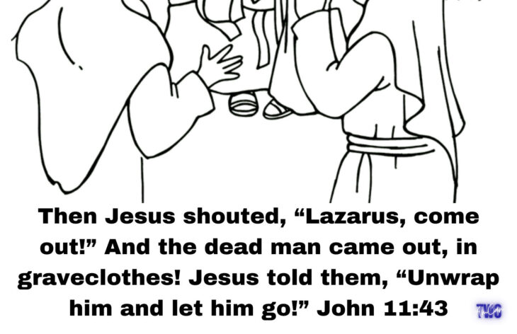 Lazarus Coloring Pages Lazarus Coloring Page