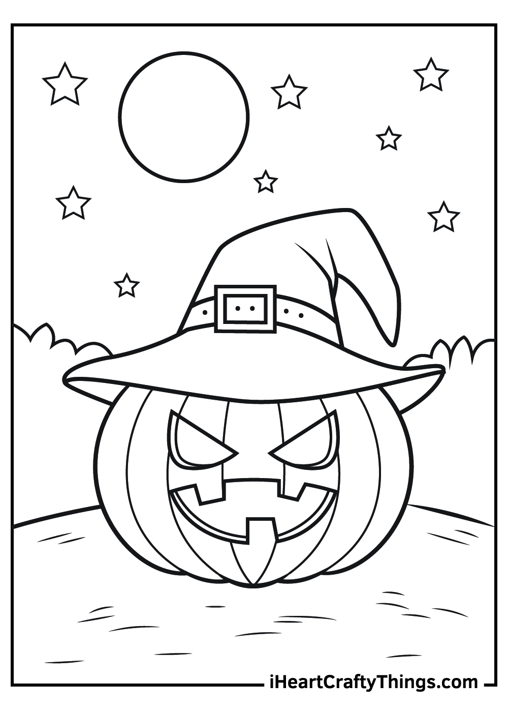 jackolanterns coloring pages