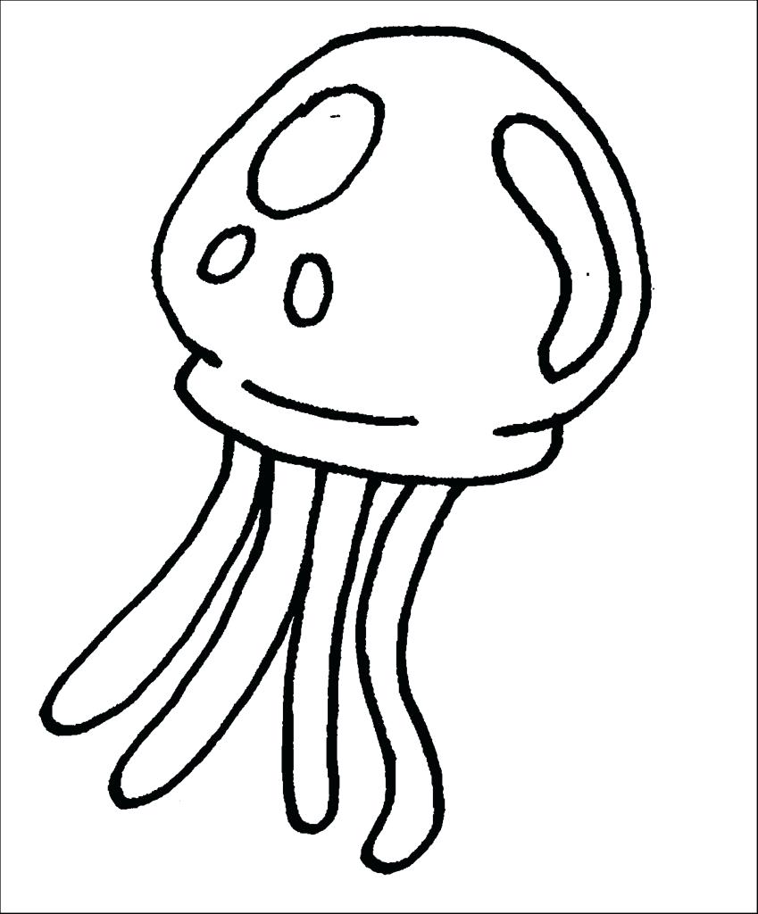 jellyfish coloring pages printable