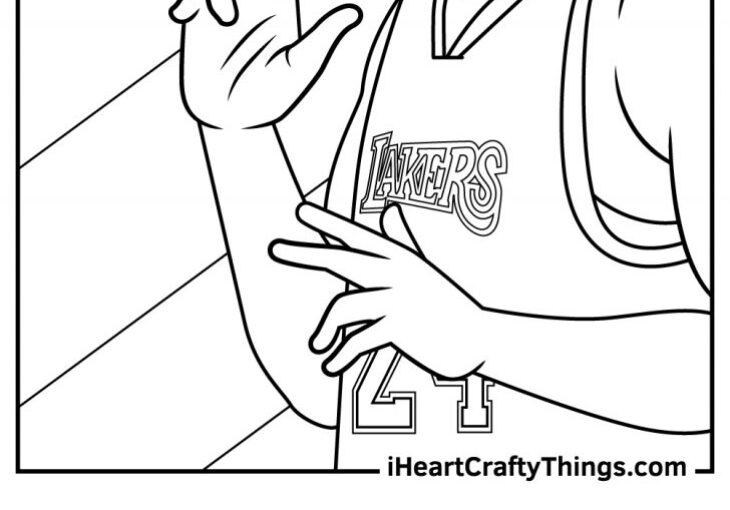 Kobe Coloring Page Kobe Bryant Nba Mitraland