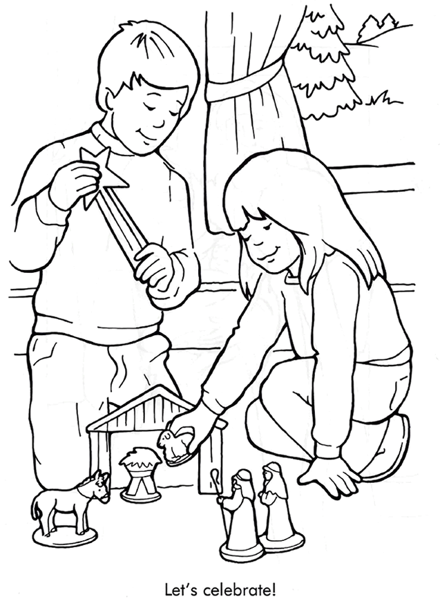 celebrate coloring pages