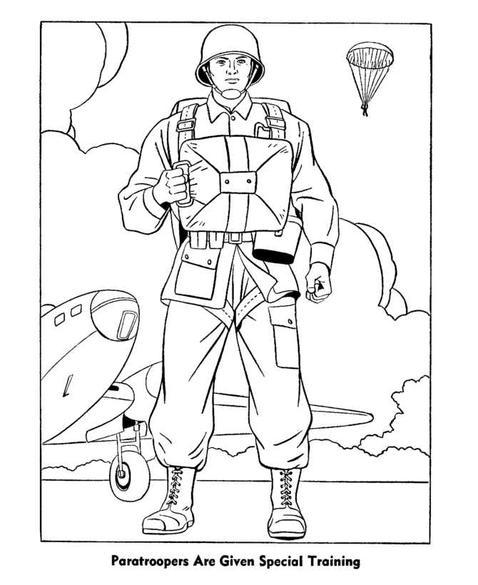 toy soldier coloring page