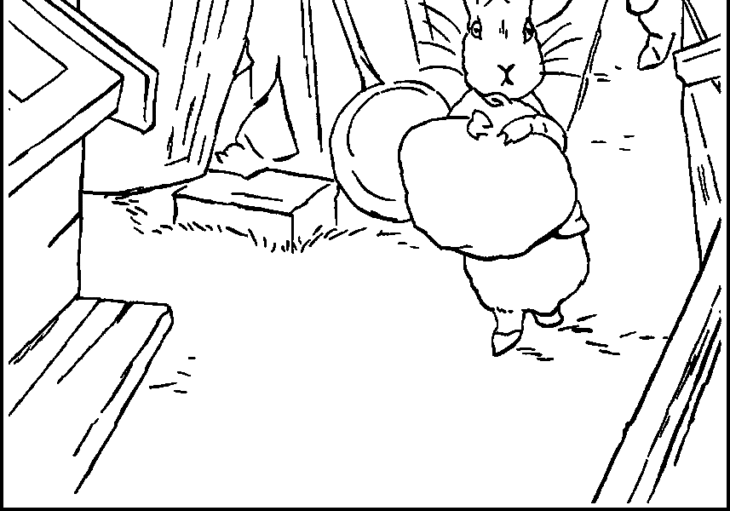 Peter Rabbit Color Pages Rabbit Peter Coloring Pages Printable Drawing Mr Garden Color Mcgregor Potter Beatrix Roger Colour Supercoloring Away Going Into Colouring Bunny