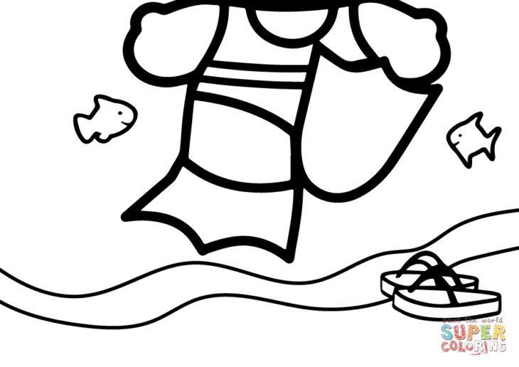 Coloring Page Swimming Pool Pool Party Coloring Pages At Getcolorings.com