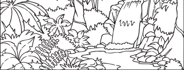 Forest Coloring Pages Printable Forest #157073 (nature) – Free Printable Coloring Pages