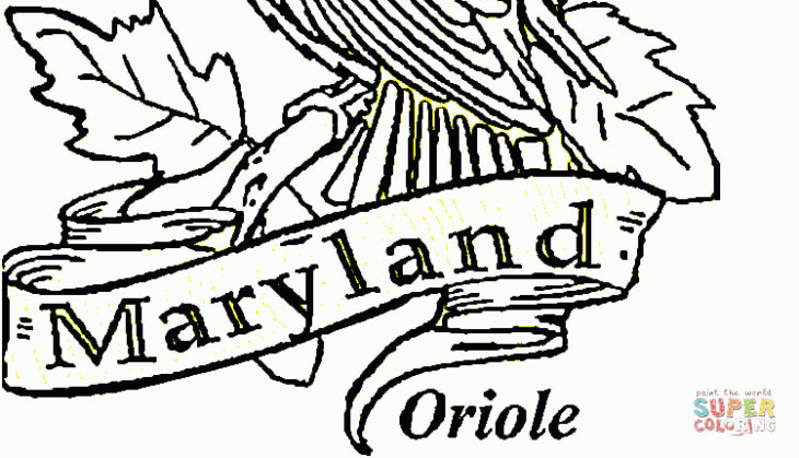 Maryland Coloring Pages Download Maryland Coloring For Free