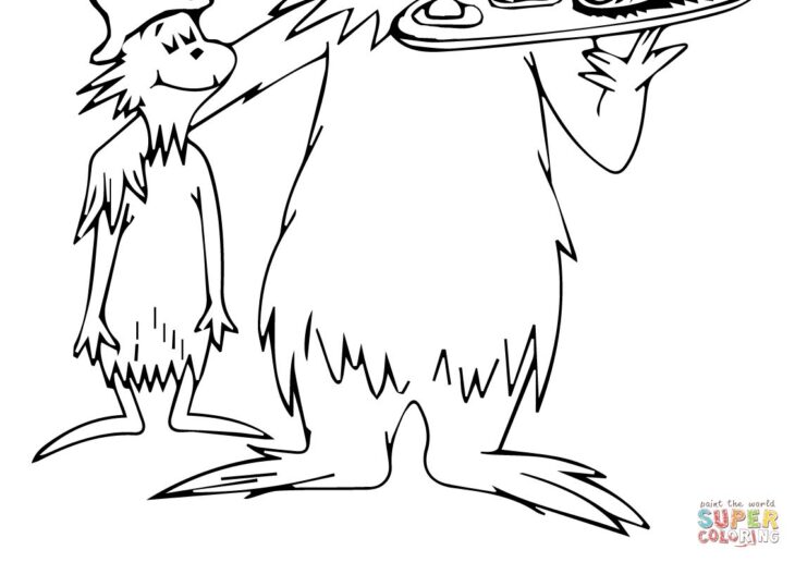 Printable Green Eggs And Ham Coloring Pages Green Eggs And Ham Printable