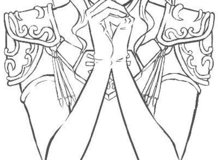 coloriage a imprimer zelda breath of the wild