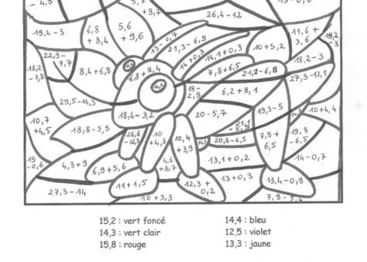 ce2 coloriage magique multiplication ce2 coloriage magique multiplication