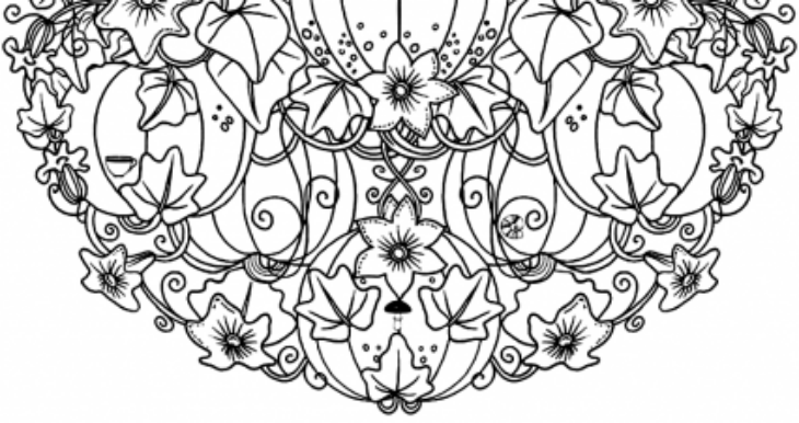 Pumpkin Mandala Coloring Page Free Halloween Mandala Colouring Page