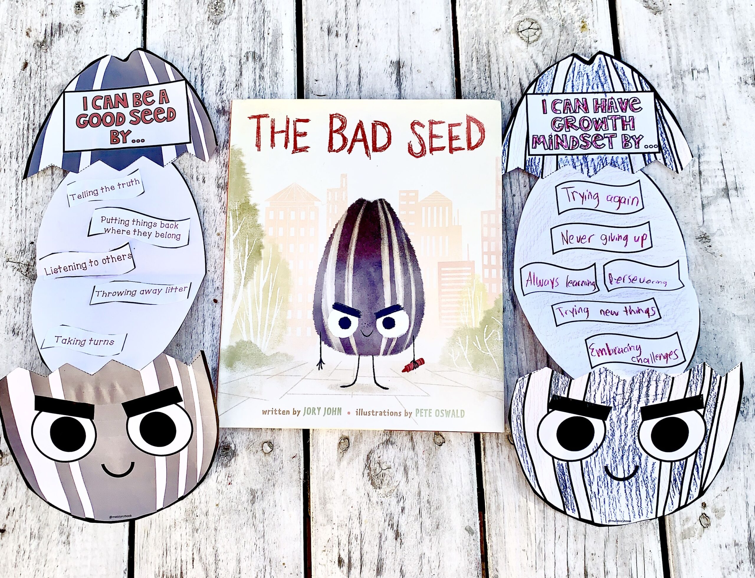 the bad seed coloring page