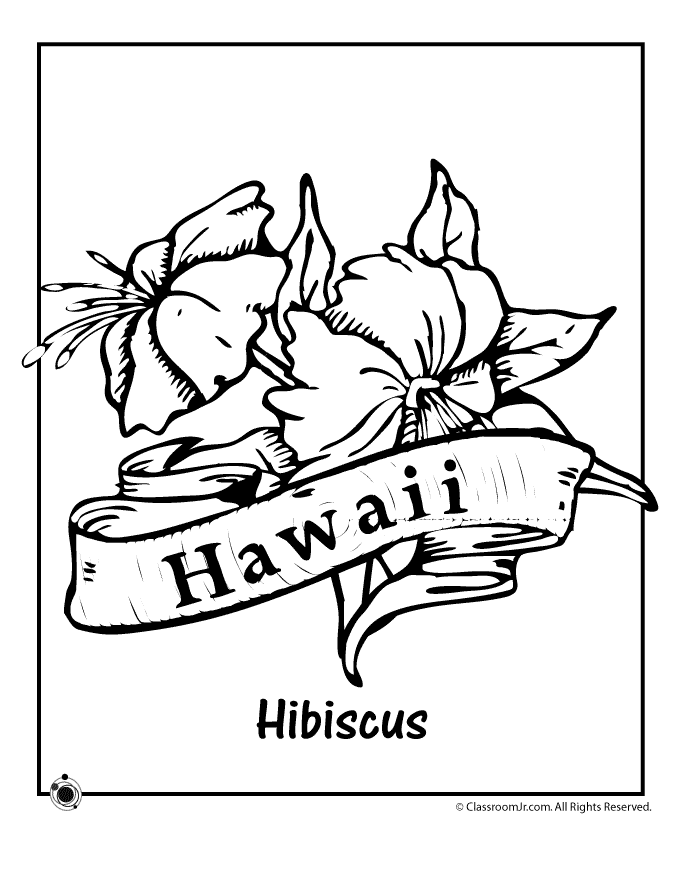 Printable Hawaiian Coloring Pages - Coloring Home