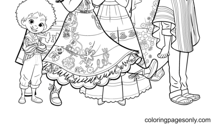 dolores coloring pages encanto dolores coloring pages encanto