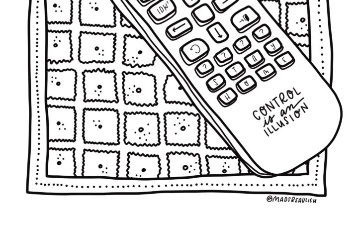 remote control coloring page