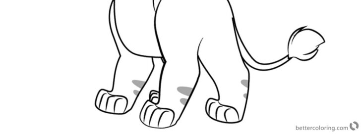 the lion guard coloring pages
