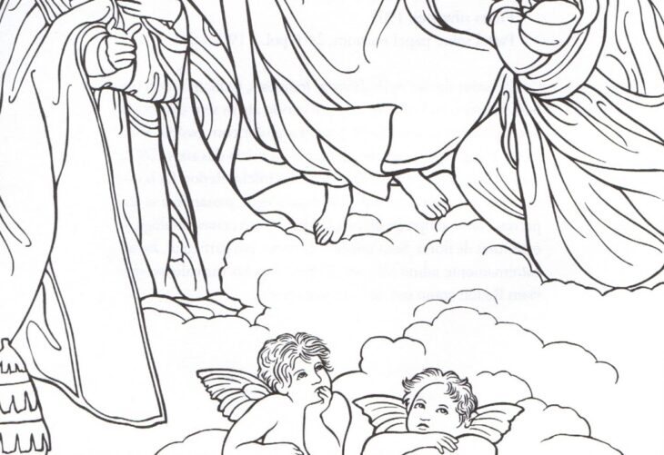 sistine chapel coloring pages