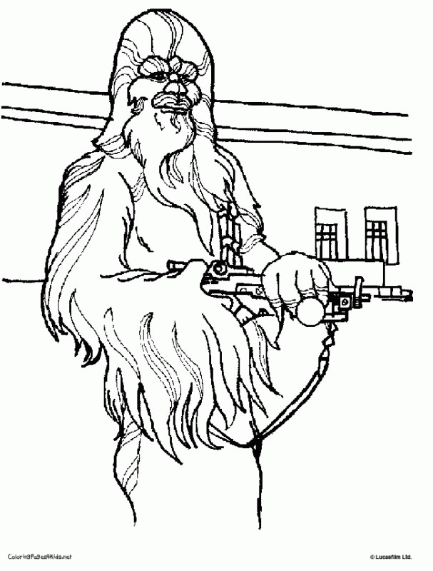 star wars ewok coloring pages