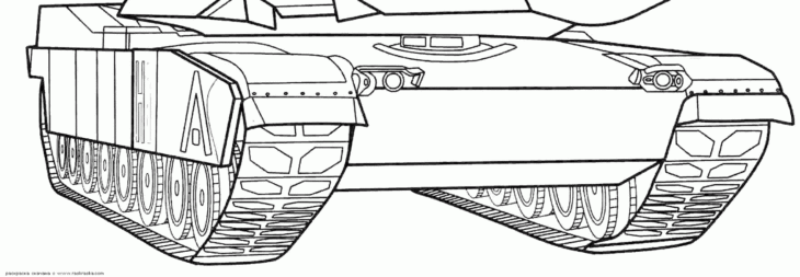 military tank coloring pages